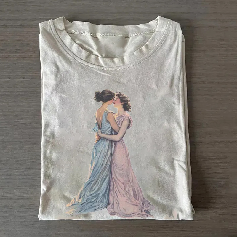 Sapphic Love Lesbian Pride T-shirt