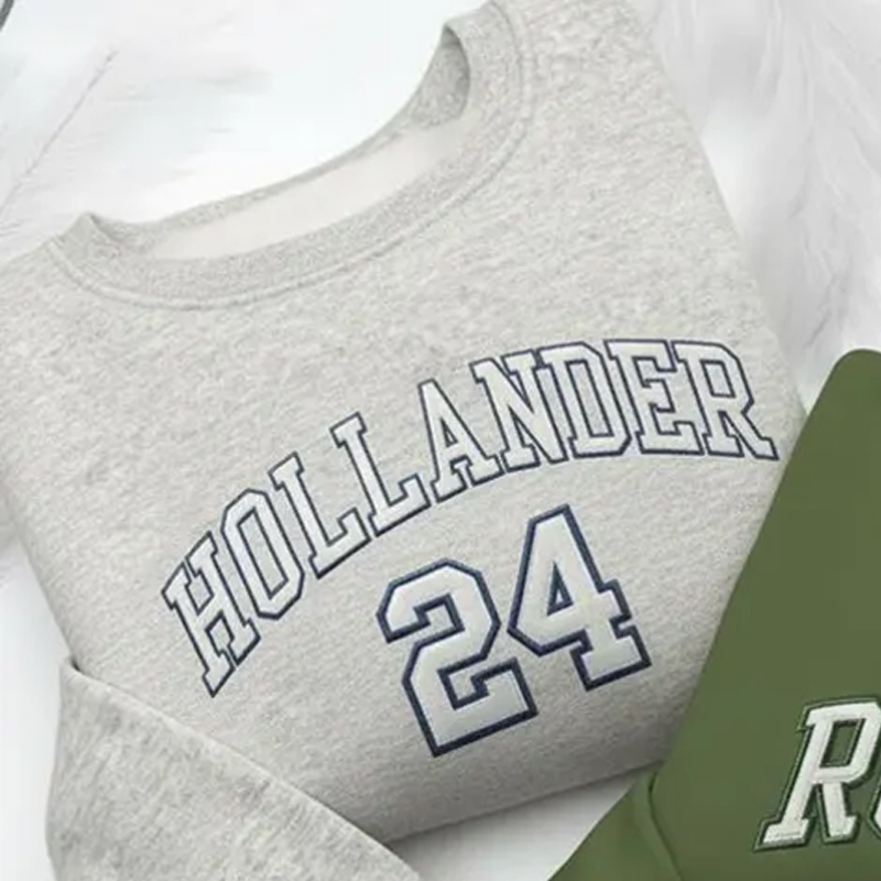 Embroidered Team Hollanov Hockey Romance Sweatshirt