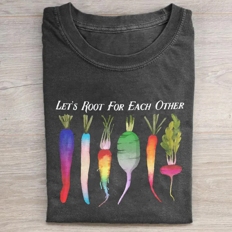 Let’s Root For Each Other LGBTQIA Ally Pride T-shirt