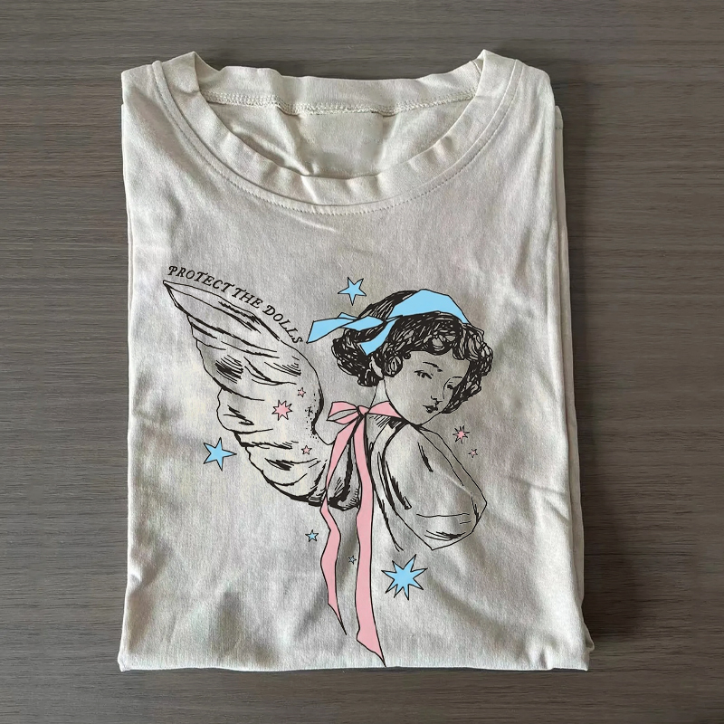 Protect The Dolls Subtle Trans Pride T-shirt