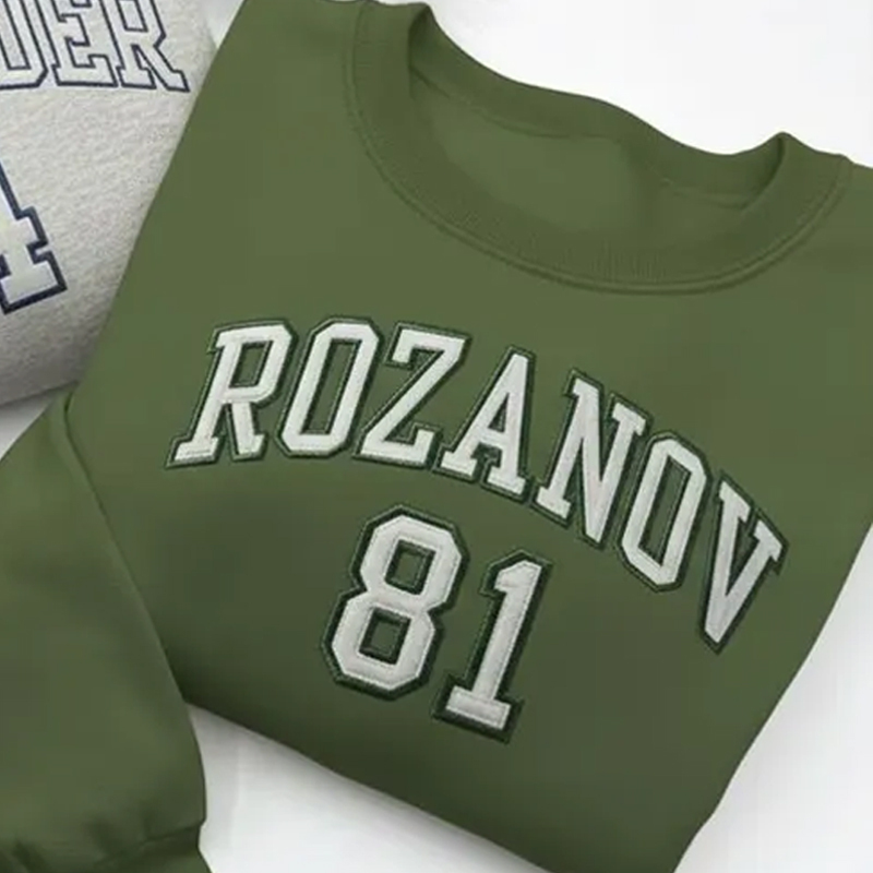 Embroidered Team Hollanov Hockey Romance Sweatshirt