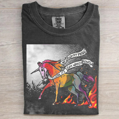 WE CALLED OFF PRIDE NOW IT'S GAY WRATH MONTH T-shirt