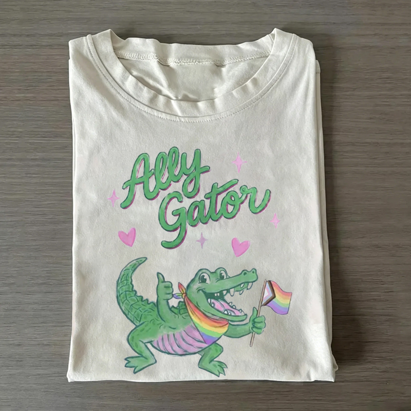 Ally Gator Pride LGBTQ T-shirt