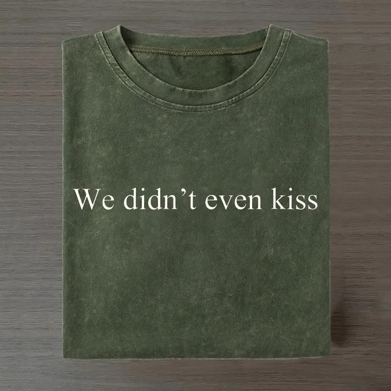  Funny Williams & Storrie Hockey We didn't even kiss T-shirt