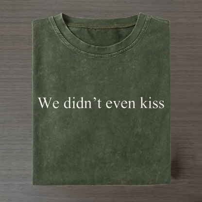  Funny Williams & Storrie Hockey We didn't even kiss T-shirt