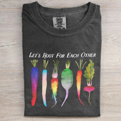 Let’s Root For Each Other LGBTQIA Ally Pride T-shirt