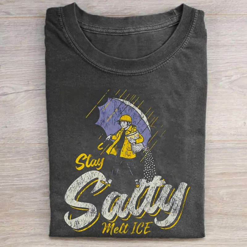 Subtle Anti Ice Stay Salty Protest T-shirt/Sweatshirt