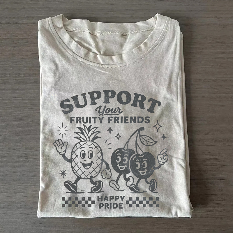 Fruity Friends lgbtqia Pride T-shirt