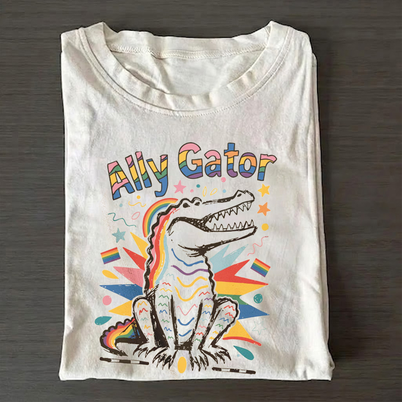 Ally Gator Inclusive Lgbtq T-shirt
