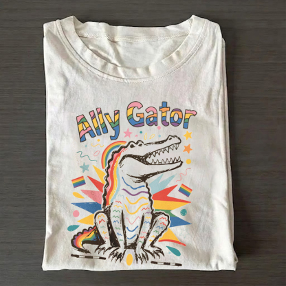 Ally Gator Inclusive Lgbtq T-shirt