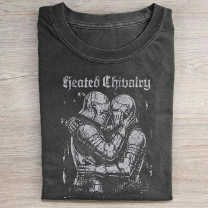 Heated Chivalry Gay Medieval T-shirt