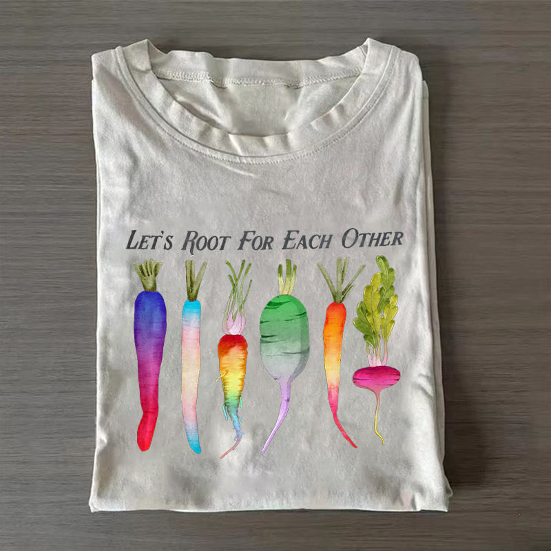 Let’s Root For Each Other Subtle Lgbtq Support T-shirt