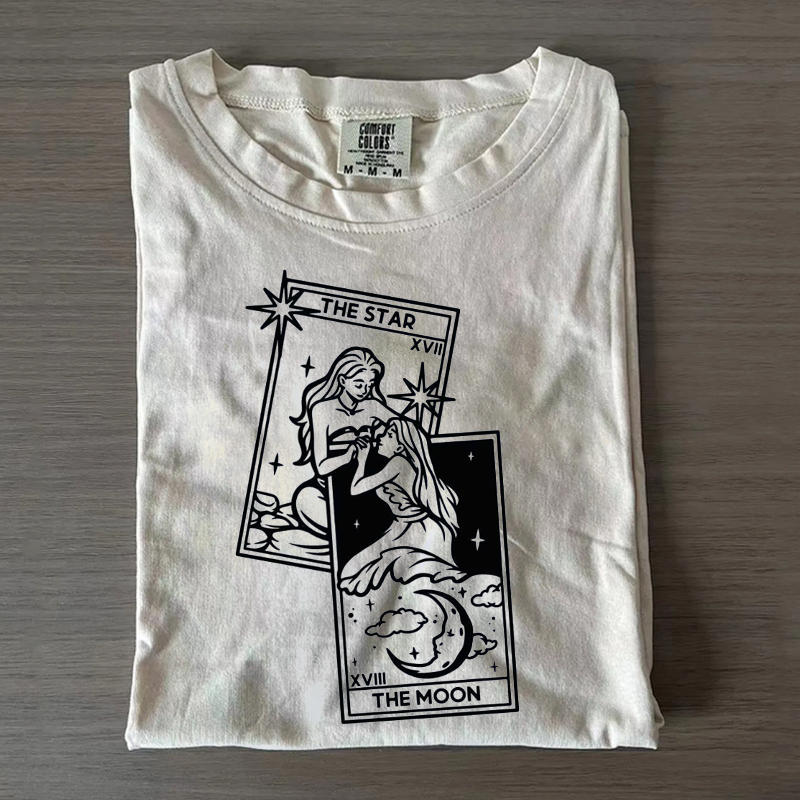 The Star The Moon Lesbian T-shirt