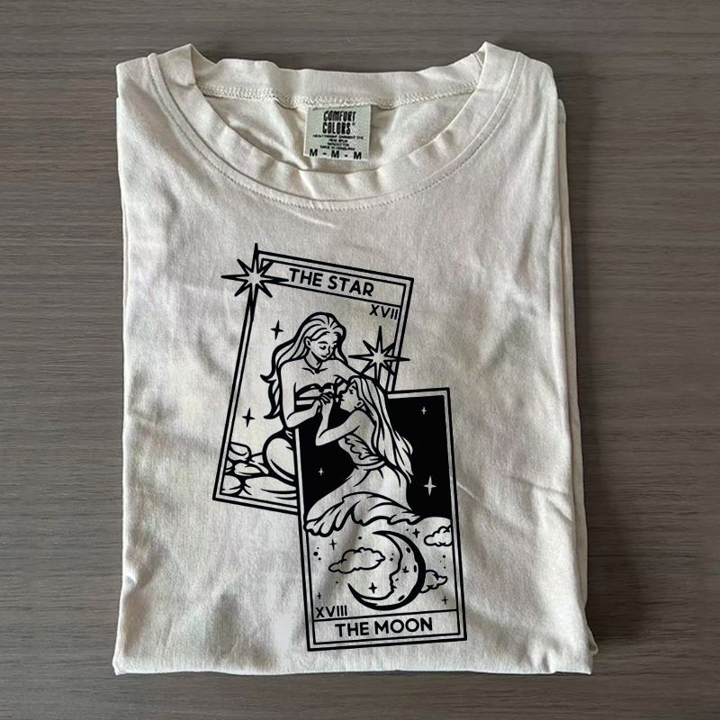 The Star The Moon Lesbian T-shirt