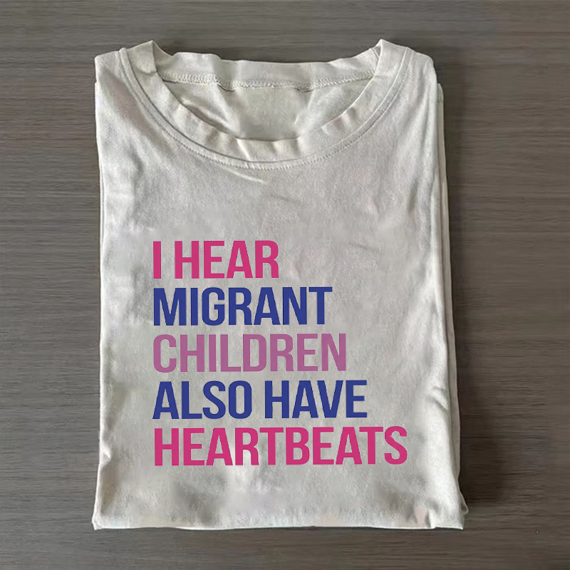 Migrant Children Heartbeats T-Shirt