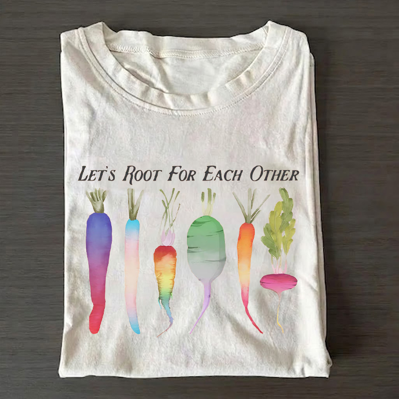Let’s Root For Each Other LGBTQIA Ally Pride T-shirt