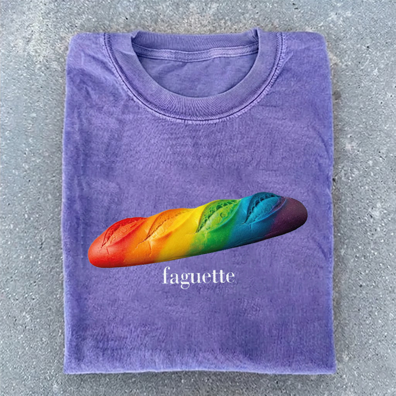 Faguette LGBT Baguette Pride T-shirt
