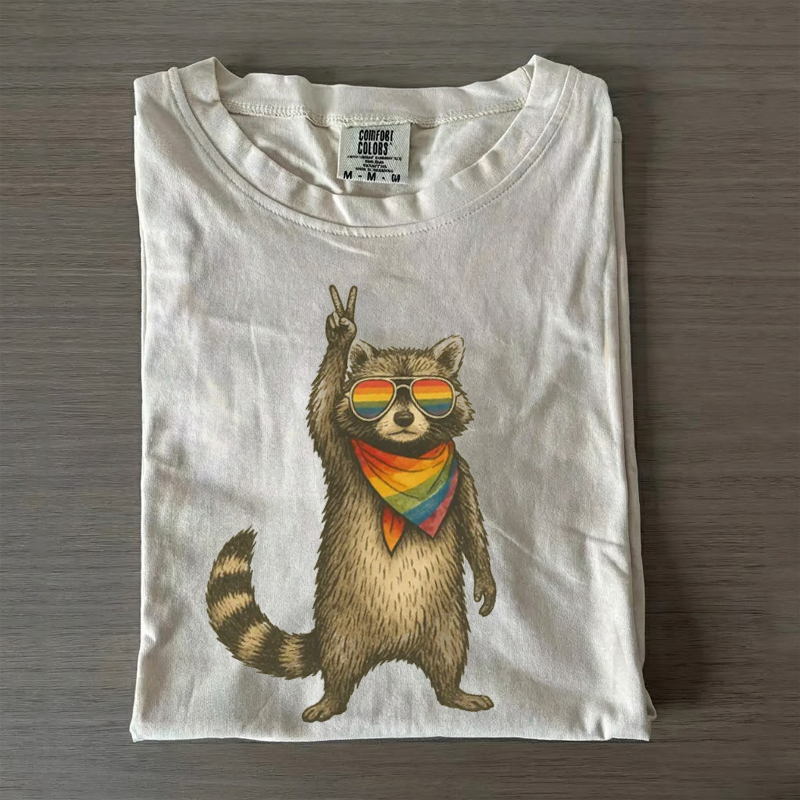 Raccoon Pride T-shirt