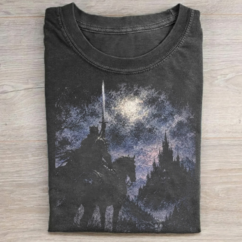 Dark Fantasy Knight T-Shirt