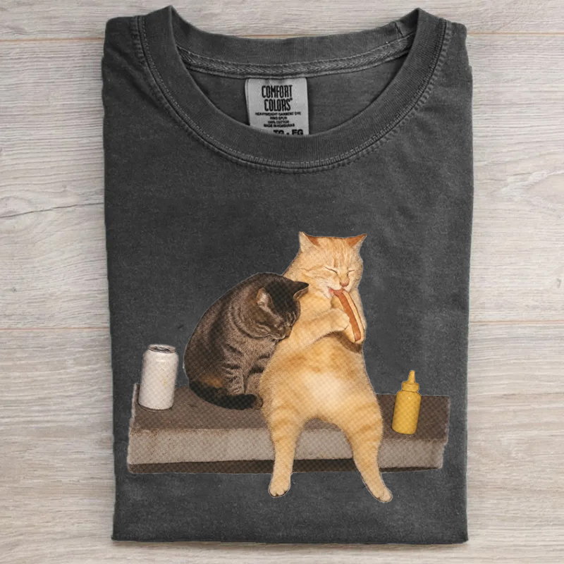 Funny Cat Meme Unisex T-shirt