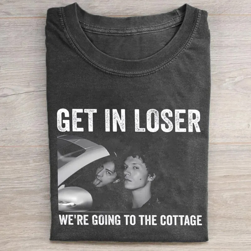 Get In Loser We're Going To The Cottage Funny Williams & Storrie Hockey T-shirt