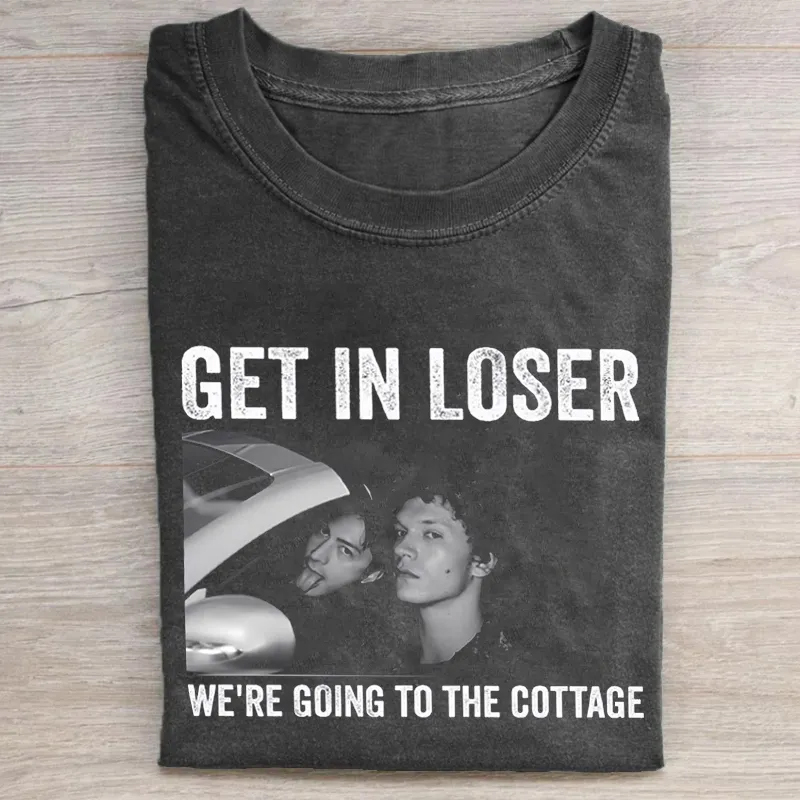Get In Loser We're Going To The Cottage Funny Williams & Storrie Hockey T-shirt