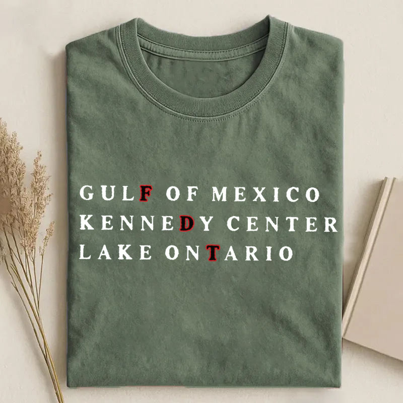 FDT Gulf Of Mexico Kennedy Center Lake Ontario T-shirt