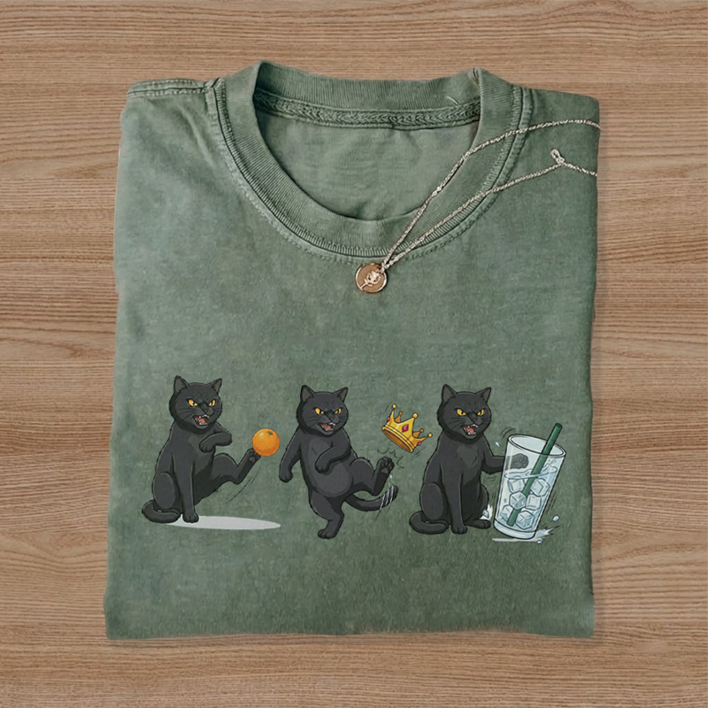 NOPE No Kings Cat Subtle Abolish Ice T-Shirt