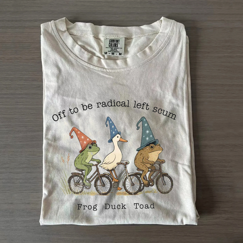 Political Radical Left Protest Fuck Ice FDT T-shirt