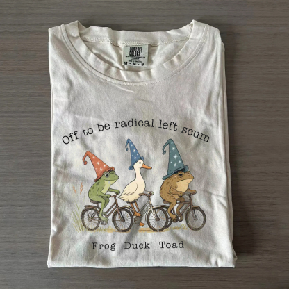 Political Radical Left Protest Fuck Ice FDT T-shirt