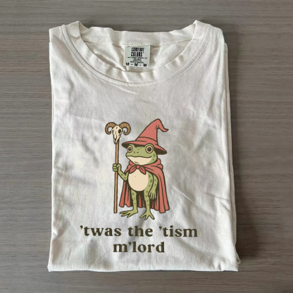 Comfort Colors Twas The Tism Mlord T-shirt