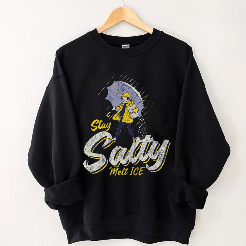 Subtle Anti Ice Stay Salty Protest T-shirt/Sweatshirt