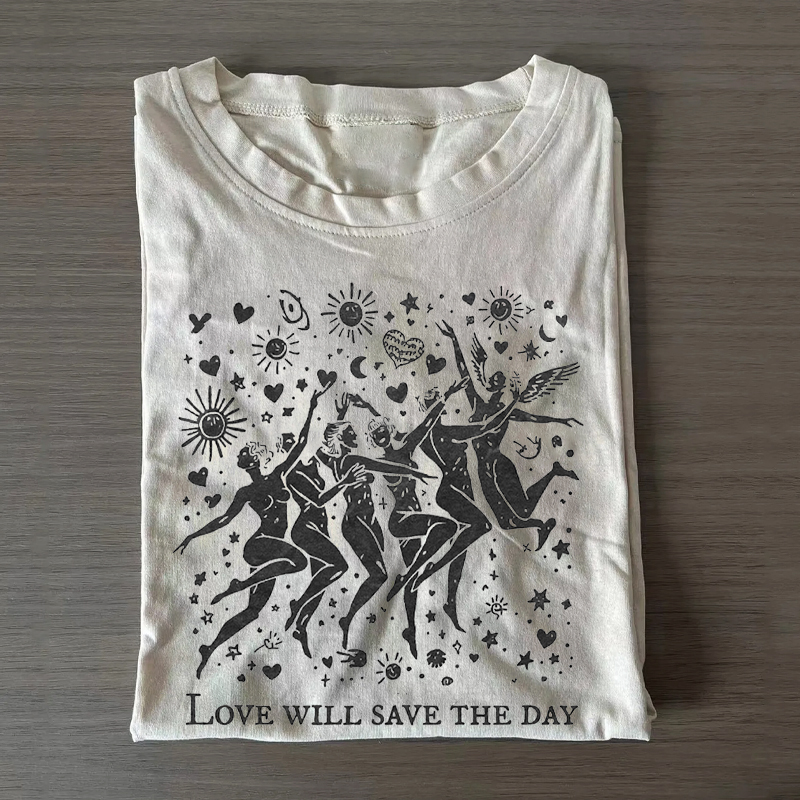 Love Will Save The Day Queer Joy Pride T-shirt