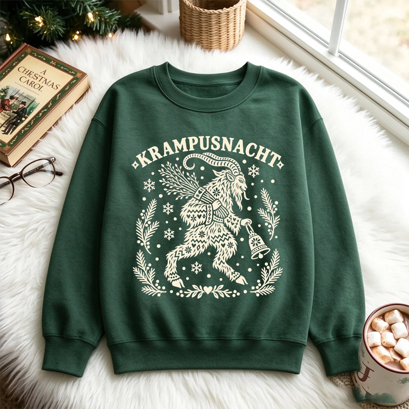 Krampus Christmas Sweatshirt