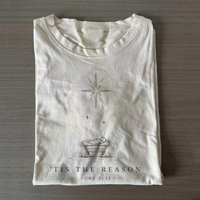 Tis The Reason Christian Christmas T-shirt