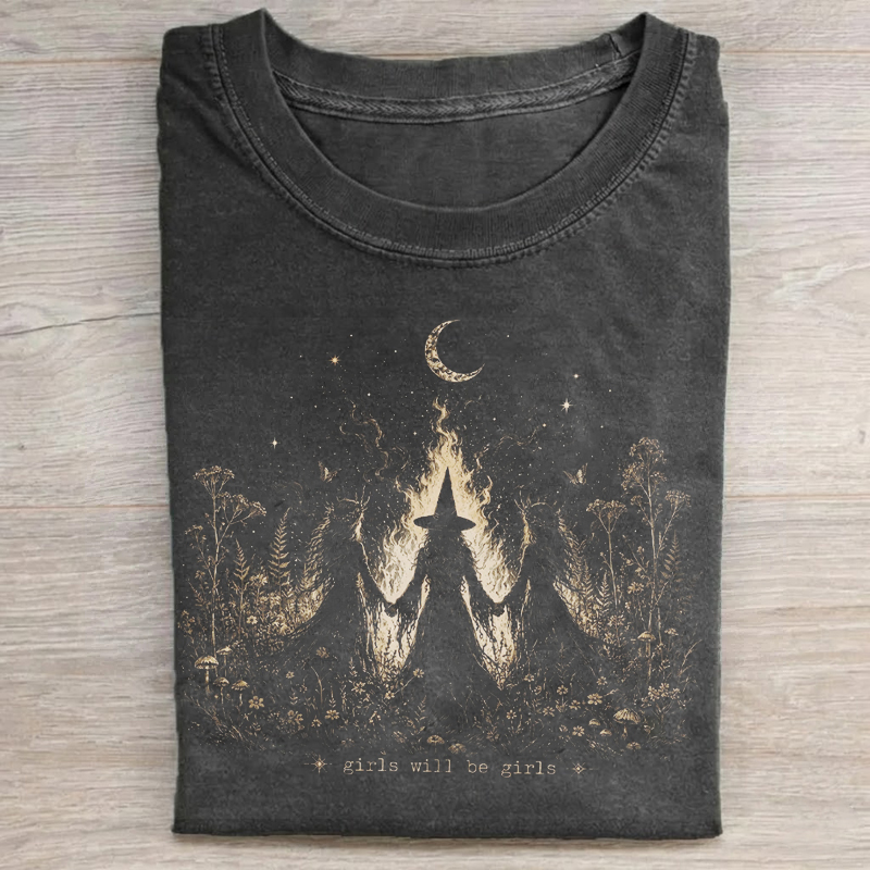 Vintage Girls Will Be Girls T-shirt
