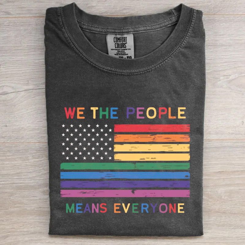Rainbow Flag Patriotic LGBT Pride T-shirt