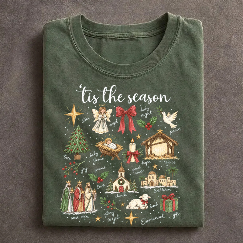 Tis The Season Christmas Christian T-shirt/Sweatshirt