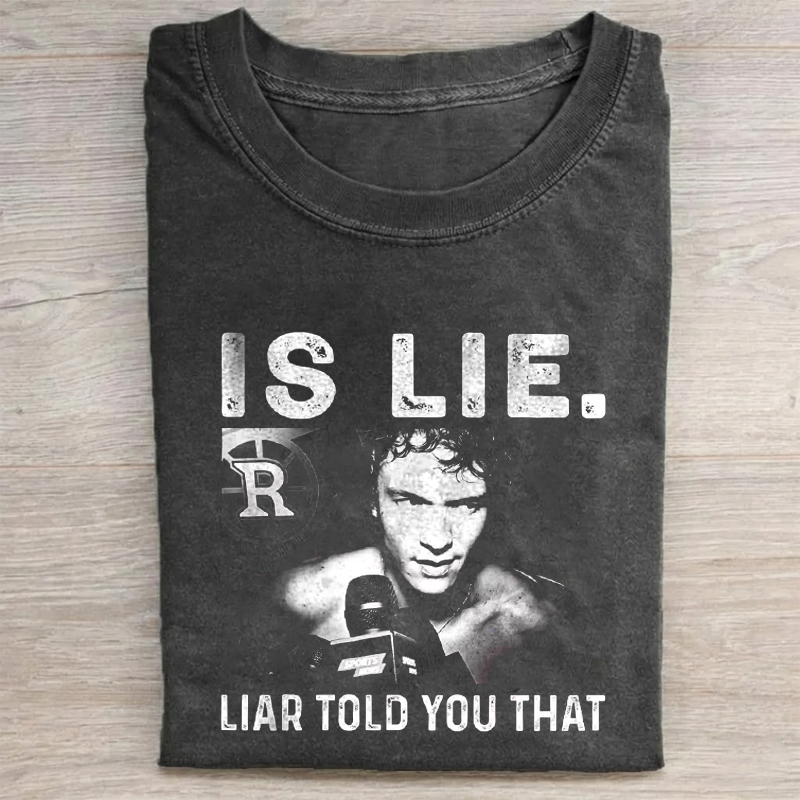 Is Lie, Liar Told You That Hockey Romance LGBT T-shirt