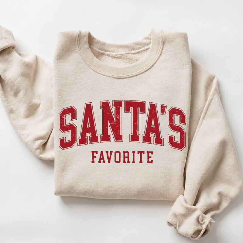 Santas Favorite Christmas Sweatshirt
