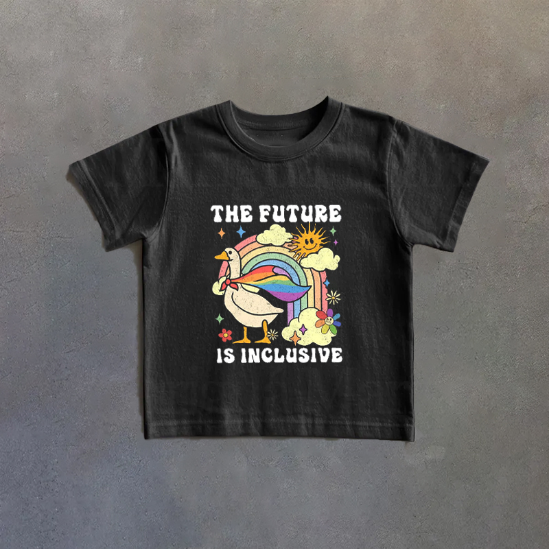 The Future Is Inclusive LGBTQ Silly Goose T-shirt