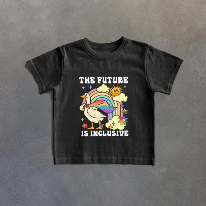 The Future Is Inclusive LGBTQ Silly Goose T-shirt