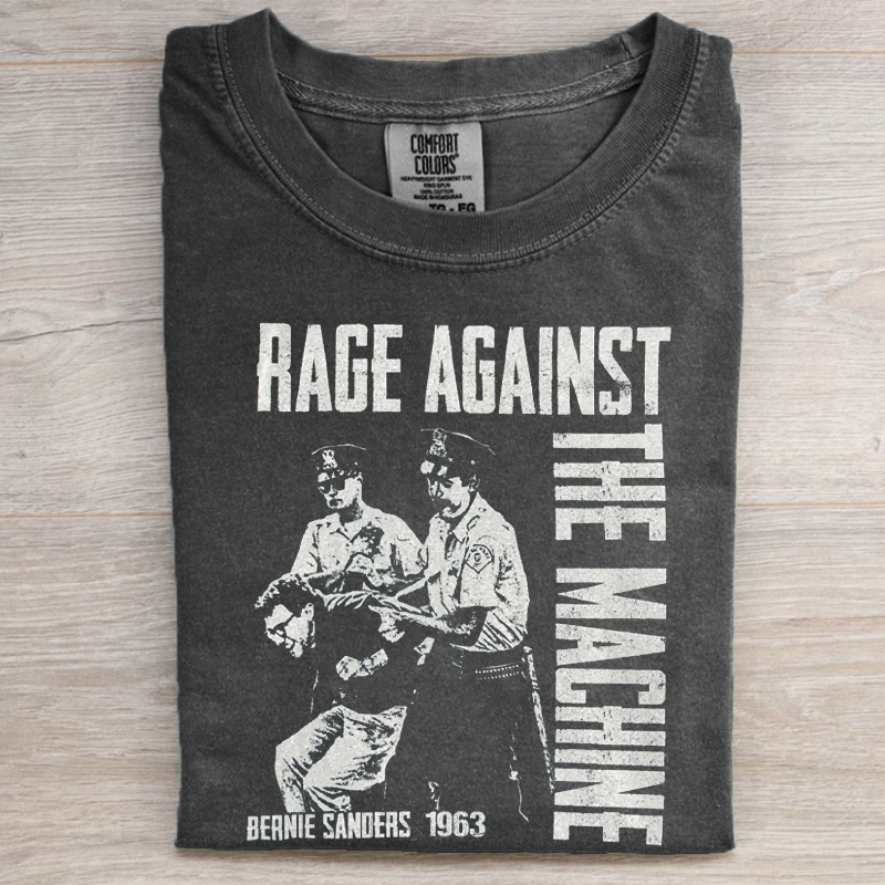 Bernie Sanders - Rage Against The Machine B&W Shirt