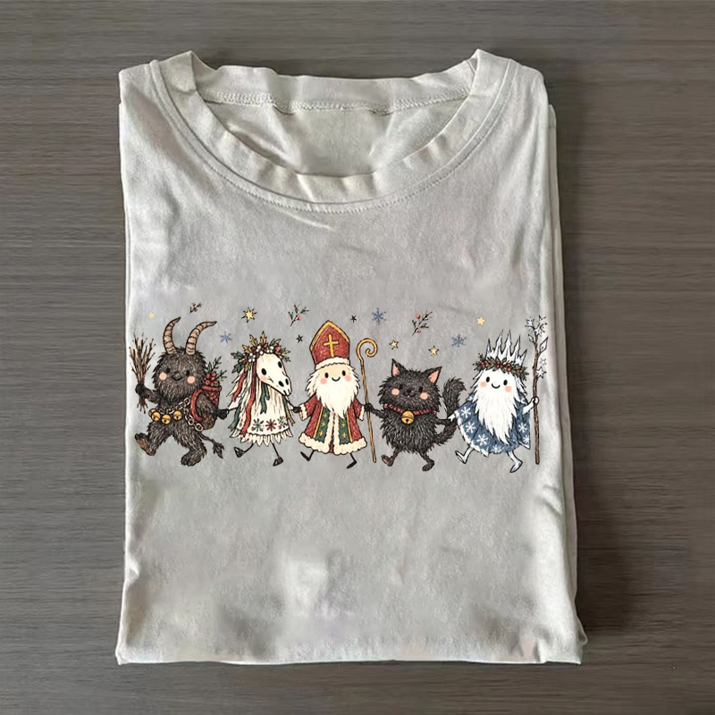 Gothic Christmas Folklore T-shirt