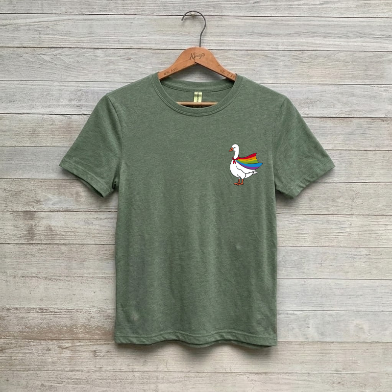 Rainbow Goose LGBTQ Pride T-shirt