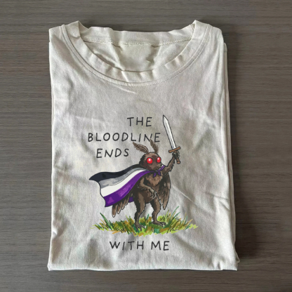 Asexual Subtle Cryptid Pride T-shirt
