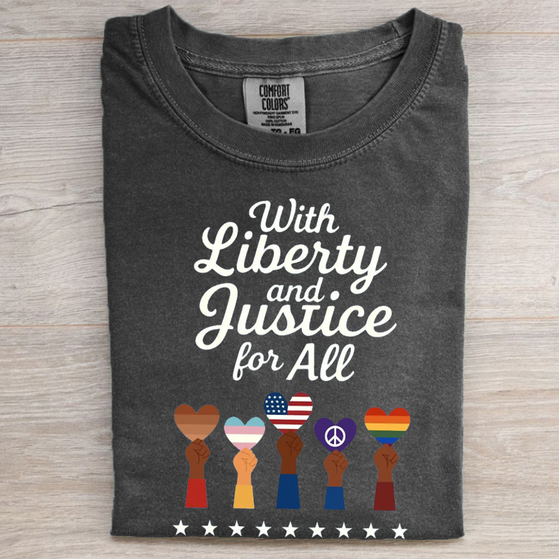 Liberty and Justice for ALL shirt