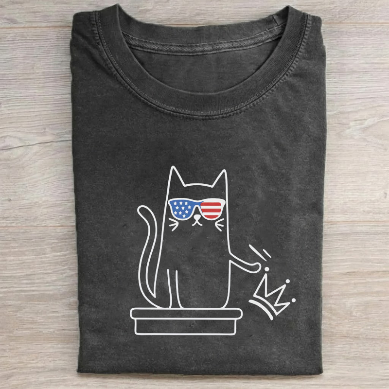Cat No Kings in America T-Shirt