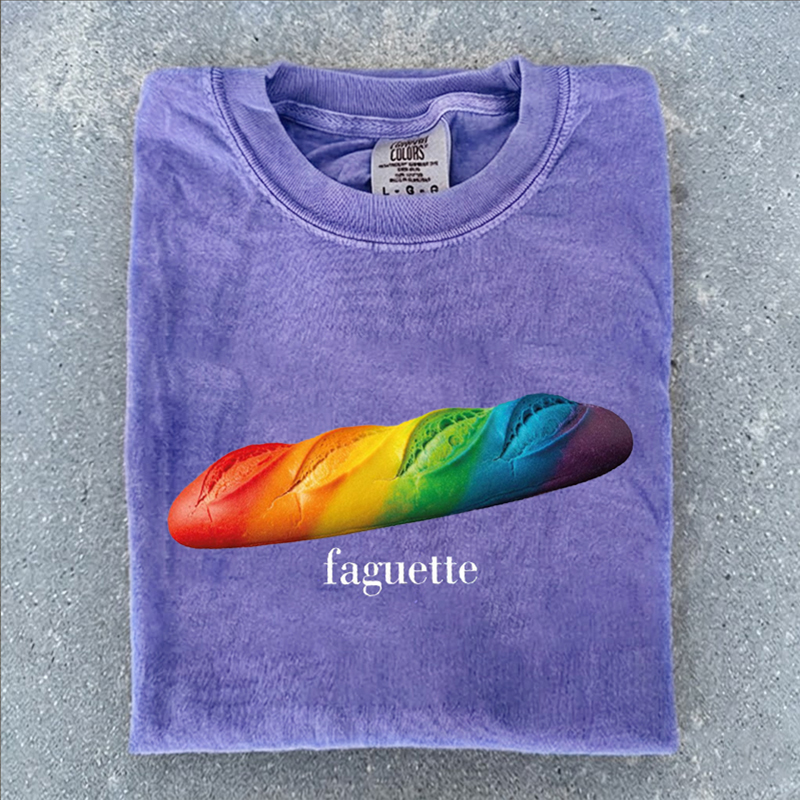 Faguette LGBT Baguette Pride T-shirt