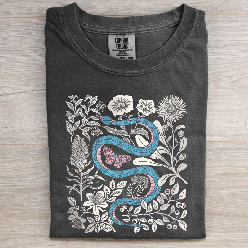Subtle Trans Flower Pride T-shirt